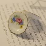Miniture plate earrings...