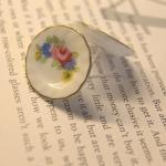 Miniture plate earrings...