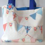 Fabric bunting bag