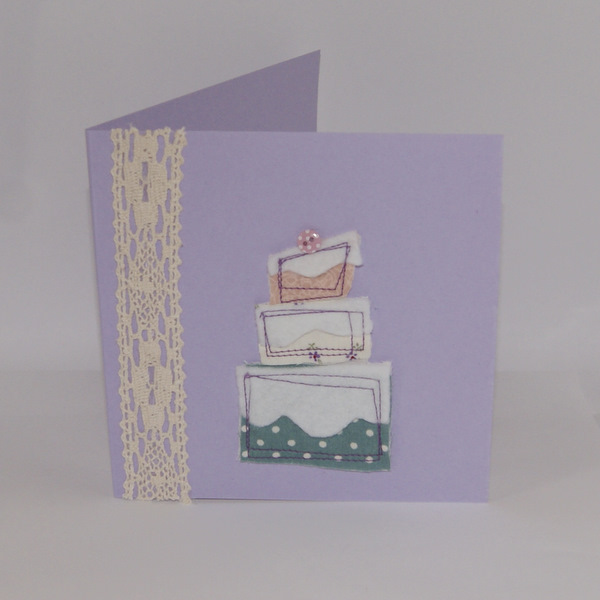 Birthday cake card