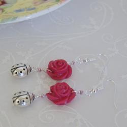 Ladybird earrings